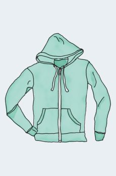Dummy Hoodie with Zipper